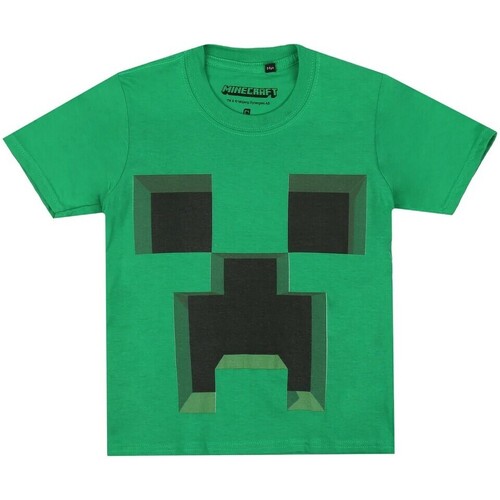 textil Niño Camisetas manga corta Minecraft  Verde