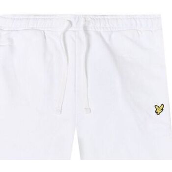 textil Hombre Shorts / Bermudas Lyle & Scott ML414VOG SWEAT SHORT-626 WHITE Blanco
