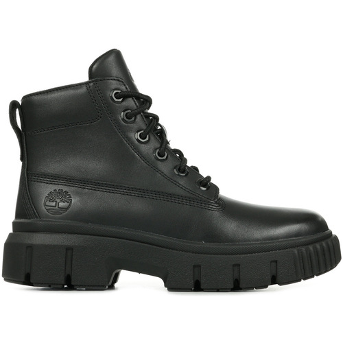 Zapatos Mujer Botas de caña baja Timberland Greyfield Leather Boots Negro