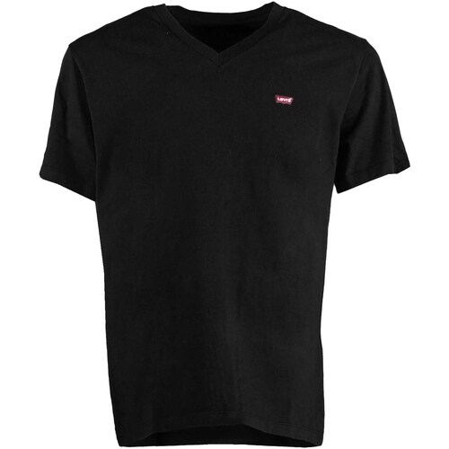 textil Hombre Tops y Camisetas Levi's Original Hm Vneck Mineral Black Negro