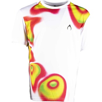 textil Hombre Tops y Camisetas Nytrostar T-Shirt With Oval Multicolor Print Blanco