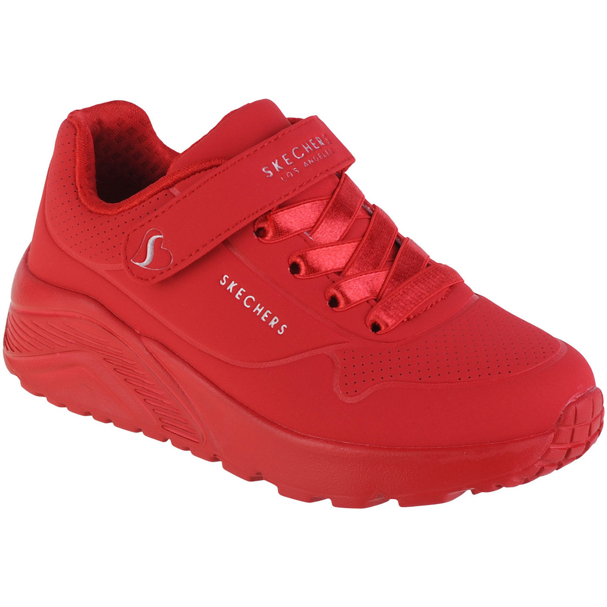 Zapatos Niña Zapatillas bajas Skechers Uno Lite Rojo