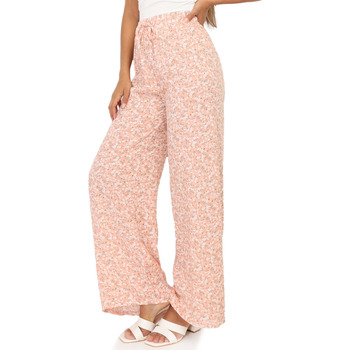textil Mujer Pantalones La Modeuse 67304_P156325 Rosa