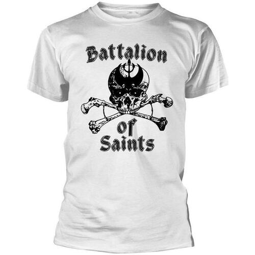textil Camisetas manga larga Battalion Of Saints PH851 Blanco