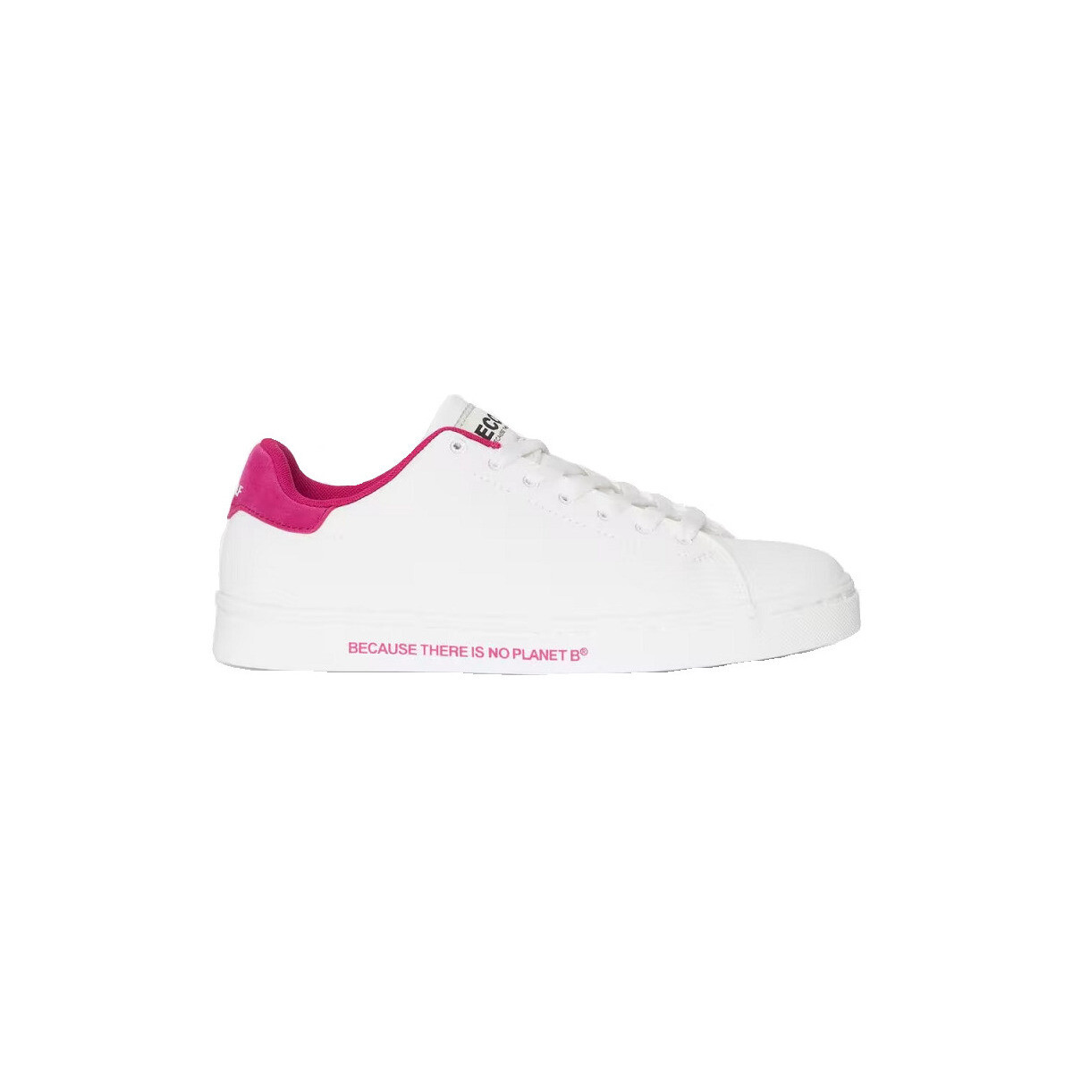 Zapatos Mujer Deportivas Moda Ecoalf BRISBANEALF SNEAKERS WOMAN SHSNBRISB0256W ROSA Blanco
