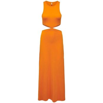 textil Mujer Vestidos Only 15296887 PONTA-ORANGE PEPPER Naranja