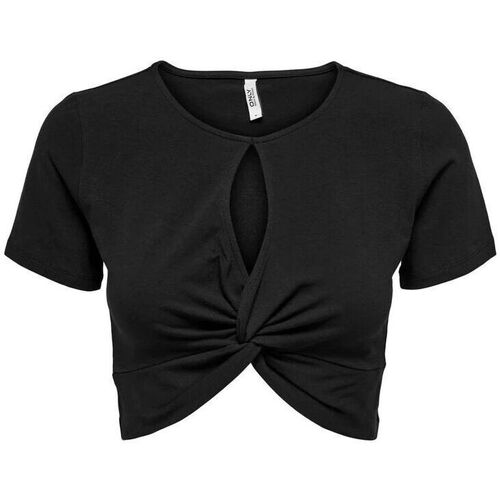 textil Mujer Camisetas sin mangas Only 15277726 LIVE-BLACK Negro