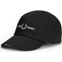Accesorios textil Hombre Sombrero Fred Perry Fp Graphic Branded Twill Cap Negro