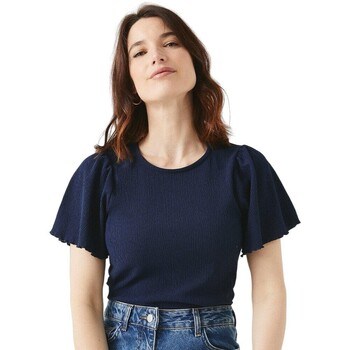 textil Mujer Camisetas manga larga Maine DH5925 Azul