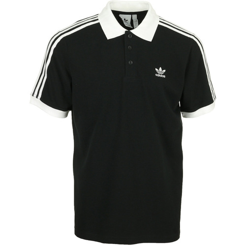 textil Hombre Tops y Camisetas adidas Originals 3 Stripes Polo Negro