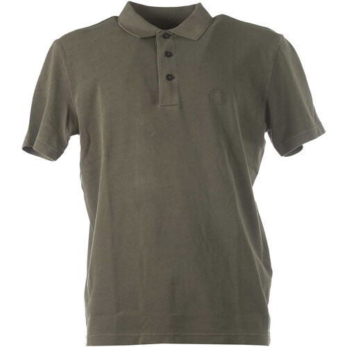 textil Hombre Tops y Camisetas Selected Slhconnor Wash Ss Polo W Verde