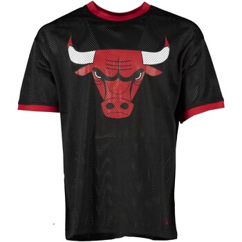 textil Hombre Tops y Camisetas New-Era Nba Team Logo Mesh Os Tee Chibul  Blkfdr Negro