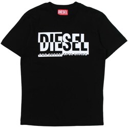textil Niño Camisetas manga corta Diesel J01531-00YI9 Negro