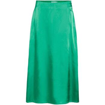 textil Mujer Faldas Vila VISHIMA HW SKIRT Verde