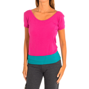 textil Mujer Tops y Camisetas Zumba Z1T00321-ROSA Violeta