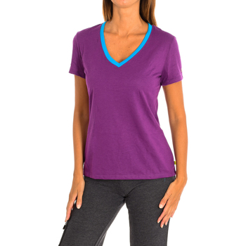 textil Mujer Tops y Camisetas Zumba Z1T00506-LILA Violeta