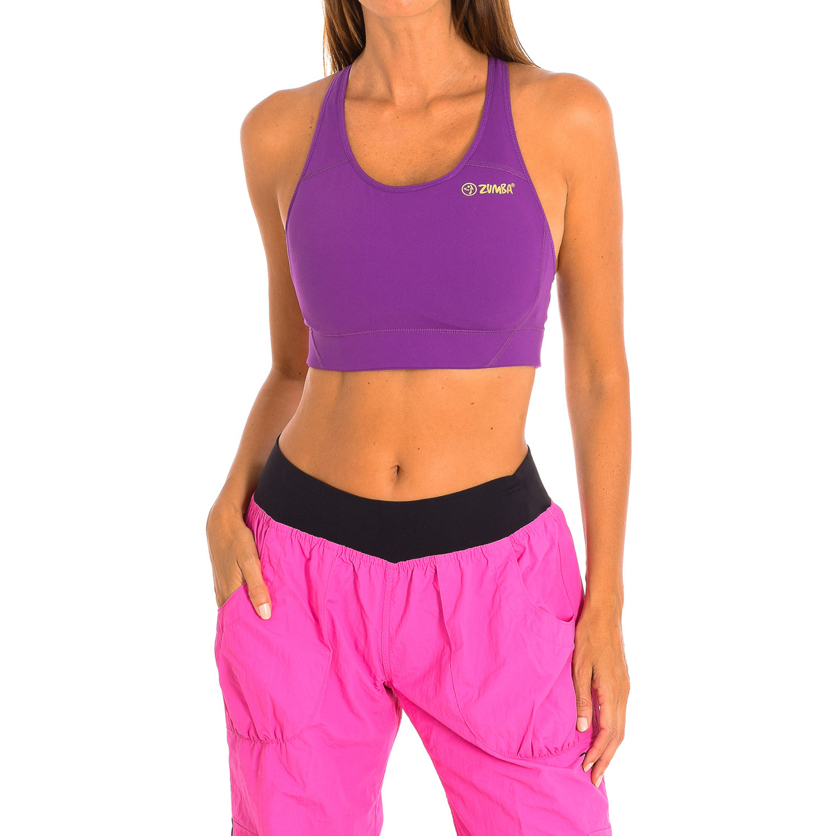textil Mujer Sujetador deportivo  Zumba Z1T00507-LILA Violeta