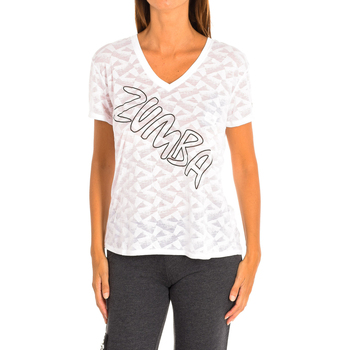 textil Mujer Tops y Camisetas Zumba Z1T00587-BLANCO Blanco