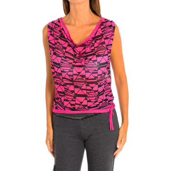 textil Mujer Tops y Camisetas Zumba Z1T00669-FUCSIA Multicolor