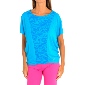 textil Mujer Tops y Camisetas Zumba Z1T00685-AZUL Azul