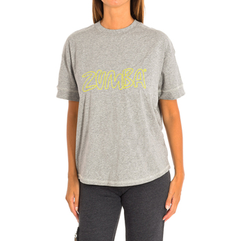 textil Mujer Tops y Camisetas Zumba Z2T00106-GRIS Gris