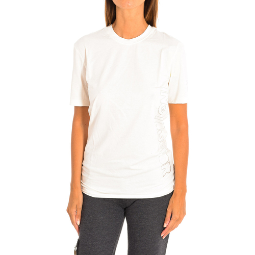 textil Mujer Camisetas manga corta Zumba Z2T00135-BLANCO Blanco