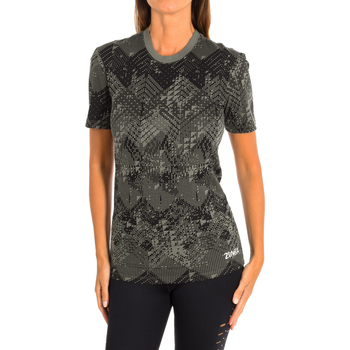 textil Mujer Tops y Camisetas Zumba Z2T00161-NEGRO Multicolor