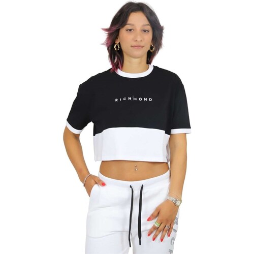 textil Mujer Camisetas manga corta Richmond X UWP23017TS Negro