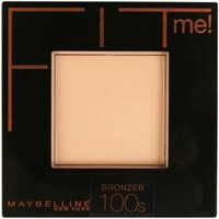 Belleza Mujer Colorete & polvos Maybelline New York Fit Me Bronzer Sun Powder - 100s - 100s Marrón