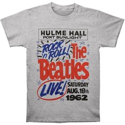 textil Camisetas manga larga The Beatles 1962 Rock N Roll Gris