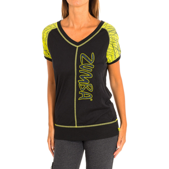 textil Mujer Tops y Camisetas Zumba Z1T00469-NEGRO Negro