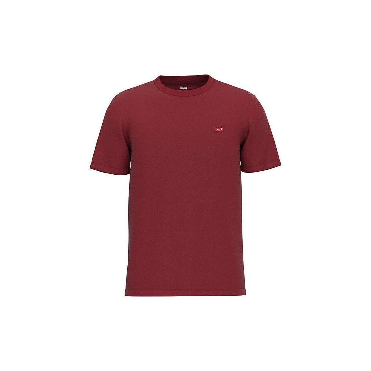 textil Hombre Tops y Camisetas Levi's 56605 0176 ORIGINAL TEE-RHYTMIC RED Rojo