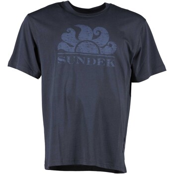 textil Hombre Tops y Camisetas Sundek New Simeon On Tone T-Shirt Azul