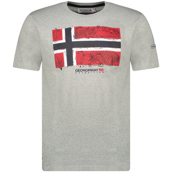 textil Hombre Camisetas manga corta Geo Norway SW1239HGNO-BLENDED GREY Gris