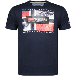 textil Hombre Camisetas manga corta Geographical Norway SW1240HGN-NAVY Marino