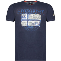 textil Hombre Camisetas manga corta Geographical Norway SW1270HGNO-NAVY Marino