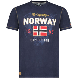 textil Hombre Camisetas manga corta Geographical Norway SW1304HGNO-NAVY Azul