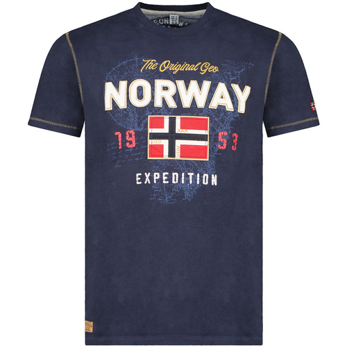 textil Hombre Camisetas manga corta Geo Norway SW1304HGNO-NAVY Azul