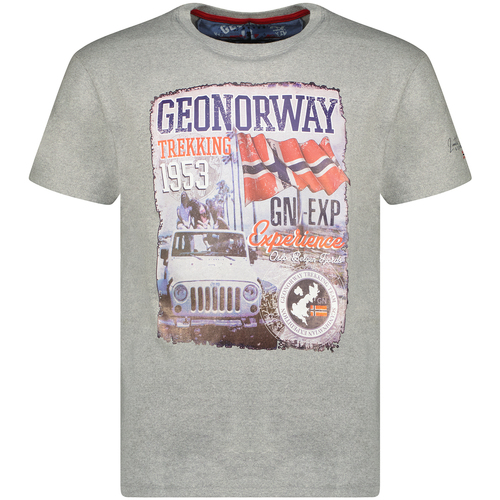 textil Hombre Camisetas manga corta Geo Norway SW1959HGNO-BLENDED GREY Gris