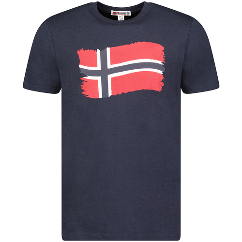 textil Hombre Camisetas manga corta Geographical Norway SX1078HGN-NAVY Azul