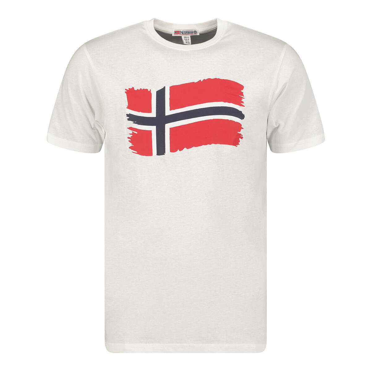 textil Hombre Camisetas manga corta Geographical Norway SX1078HGN-WHITE Blanco