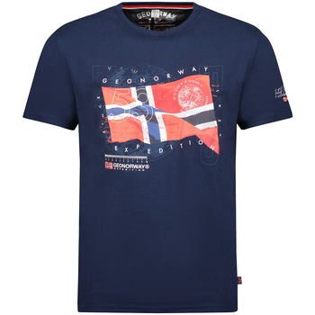 textil Hombre Camisetas manga corta Geographical Norway SX1285HGNO-NAVY Marino
