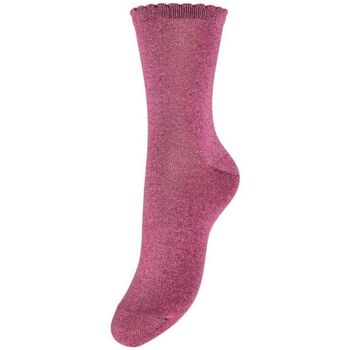 Ropa interior Mujer Calcetines Pieces 17078534 SEBBY-STOCKING PINK Rosa