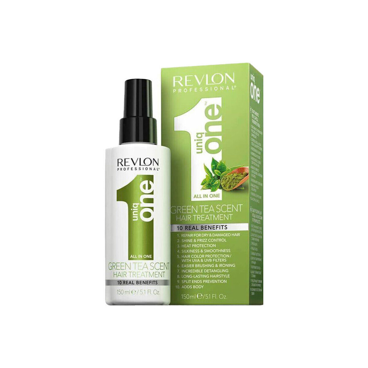 Belleza Tratamiento capilar Revlon Uniq One Green Tea All In One Hair Treatment 