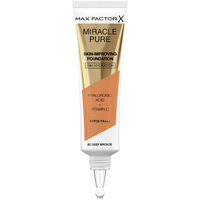 Belleza Base de maquillaje Max Factor Miracle Pure Skin-improving Foundation 24h Hydration Spf30 82- 
