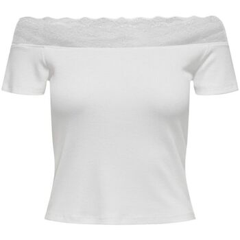 textil Mujer Camisetas sin mangas Only 15315914 SINA-CLOUD DANCER Beige
