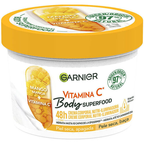 Belleza Hidratantes & nutritivos Garnier Body Superfood Crema Corporal Nutri-iluminadora 