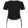 textil Mujer Camisetas manga larga Tridri RW9053 Negro