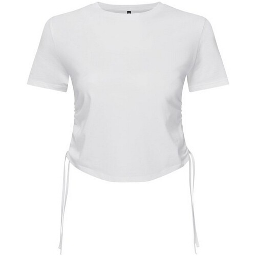 textil Mujer Camisetas manga larga Tridri RW9053 Blanco