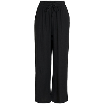 textil Mujer Pantalones Vila Noos Pricil Pants - Black Negro